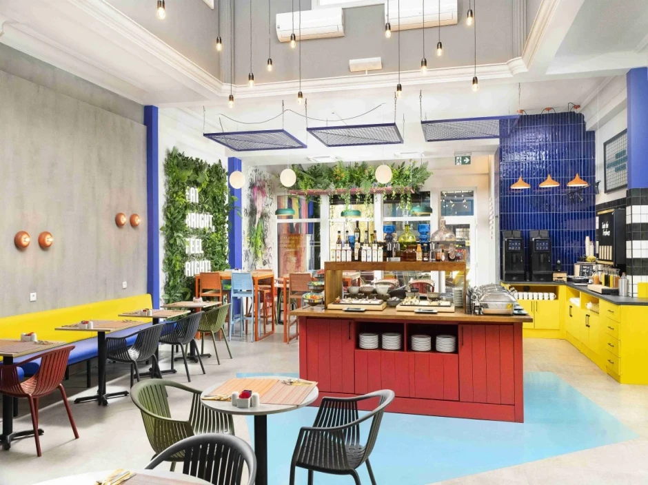 Dizájn LED lámpák a budapesti Anna Hotelben