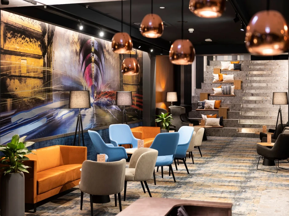 Dizájn LED lámpák a budapesti Downtown Hotelben