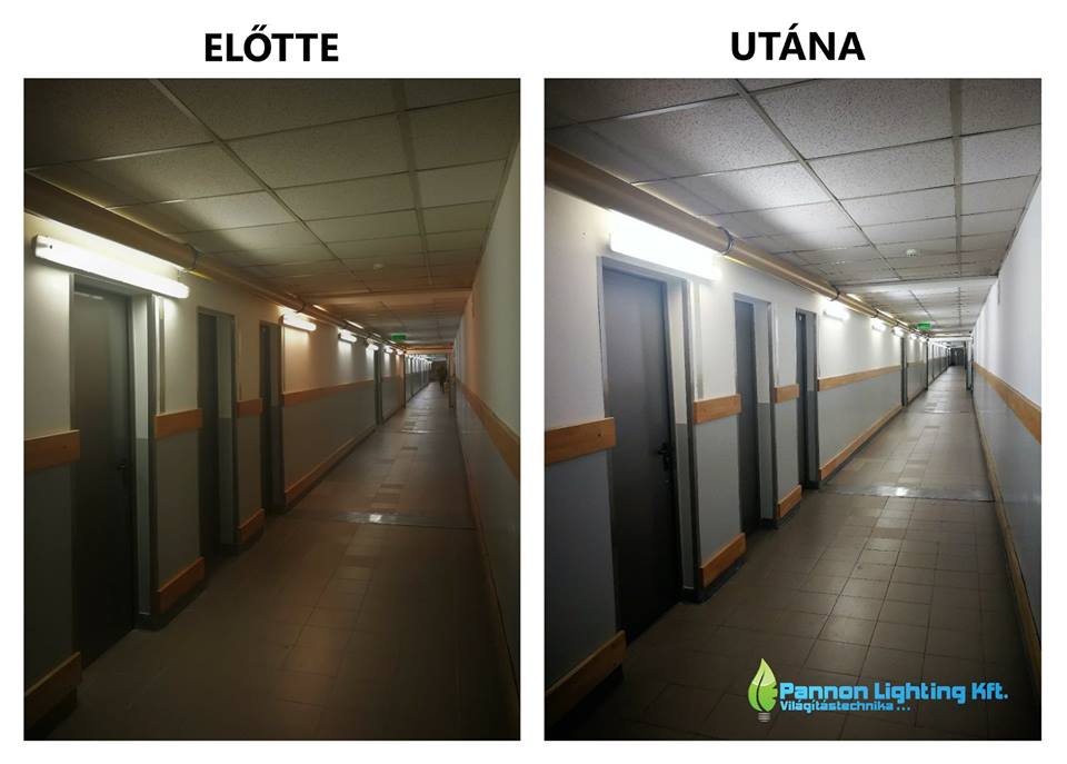 Eiffel irodaház - világításkorszerűsítés
