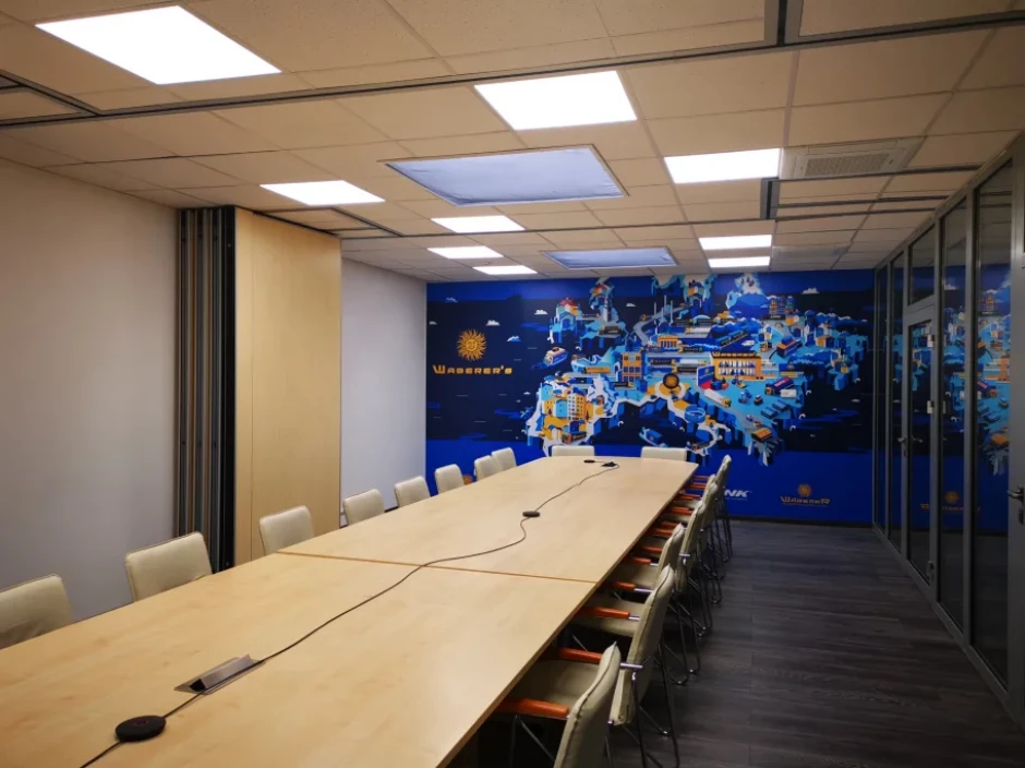 Világításkorszerűsítés a legnagyobb magyar szállítmányozó  vállalatnál, a Waberer's-nél